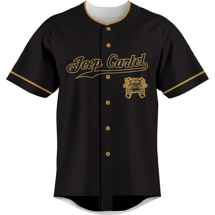 JCBBJ02 Jeep Cartel BB Jersey Solid 2 Color