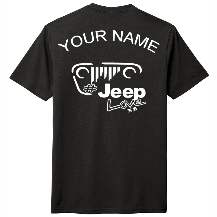 JLTS24A Jeep Love Logo Tee